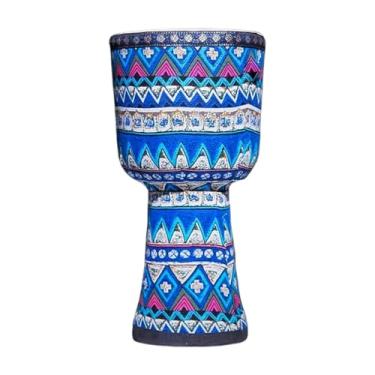 Imagem de simhoa Tambor Djembe com Alça de Transporte - Brinquedo Rítmico para Adultos, Meninos, Meninas E Iniciantes