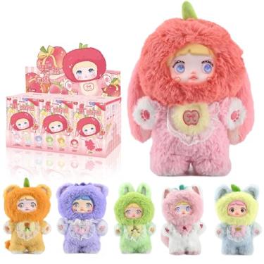 Imagem de Blind Box Interesting Fruits Series Plush - 3 Expressions Adorable Plush Toys for Collectors - 7.1IN Doll with Unique Designs, 6PCS (No Repeat Doll)