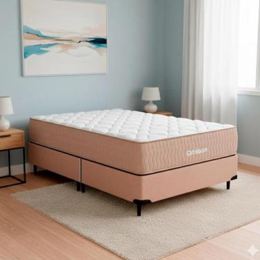 Imagem de Conjunto Viscomemory Queen (158x198) - Ortobom