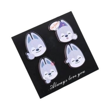 Imagem de Conjunto De Broches PVC Do Último Show Popular Da SKZOO Da Coreia Com 