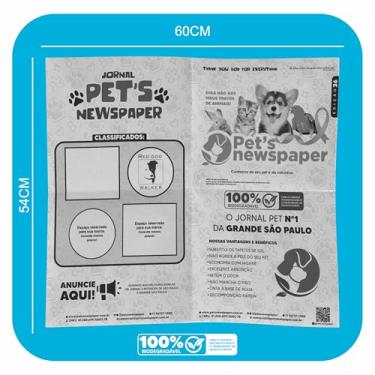 Imagem de Jornal Pet's, Jornal para Animais de Estimação, Folhas Grandes. (500)