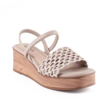 Imagem de Sandália Mississipi Anabela Feminina MF494-Feminino