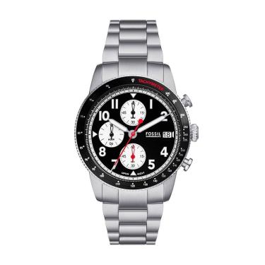 Imagem de Relógio Fossil Masculino Sport Tourer Prata - Fs6045-1kn Fs6045-1kn