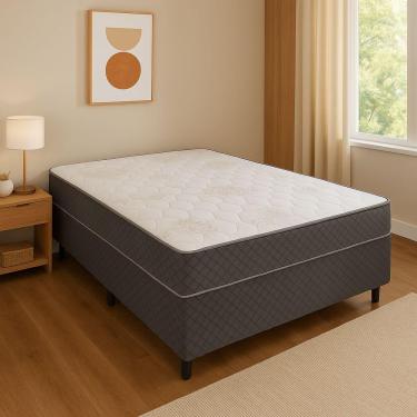 Imagem de Cama Conjugada Casal Molas Ensacadas 138x188x50cm