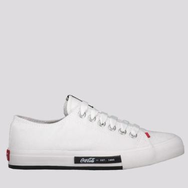 Imagem de Tênis Coca Cola Daytona Feminino Branco, 37