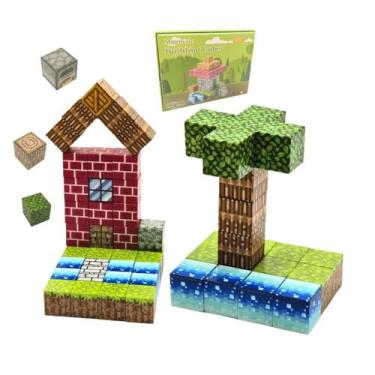 Imagem de MineCubes - Conjunto Educacional de Cubos Magnéticos com 48 peças