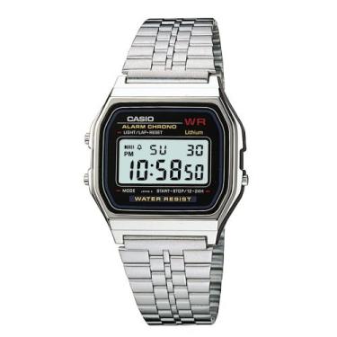 Imagem de Relógio Casio Unissex Vintage A159WA-N1DF, Prata