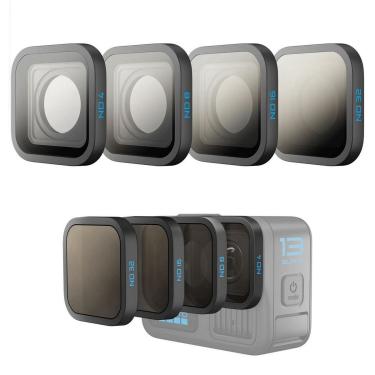 Imagem de Kit Filtros ND4/8/16/32 Originais para GoPro 13 Black