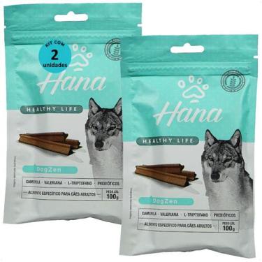 Imagem de Snack hana healthy life dogzen cães adultos 100g kit com 2