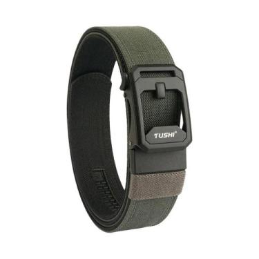 Imagem de Cinto Tático Resistente Masculino, Cinto De Nylon Com Fivela De Metal,