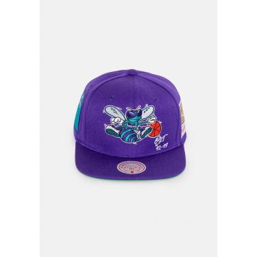 Imagem de Boné Mitchell & Ness NBA Snapback Hardwood Classics Charlotte Hornets Masculino-Masculino