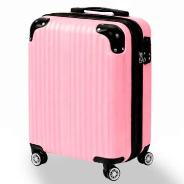 Imagem de Mala de Viagem Média London Estocasa 56x37x24 cm Rígida 360 Cadeado Ex