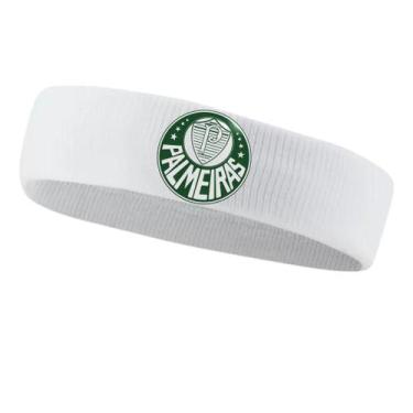 Imagem de Faixa Testeira Palmeiras infantil e adulto, Branco, INFANTIL