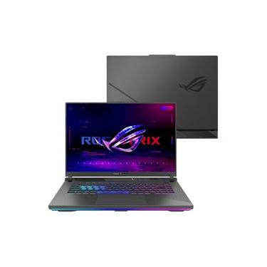 Imagem de Notebook Gamer ROG Strix G16 G614PM RTX 5060 Ryzen 9 8940HX 16GB RAM 512 GB SSD W11 Tela 16" FHD 165Hz  Gray - RV108W