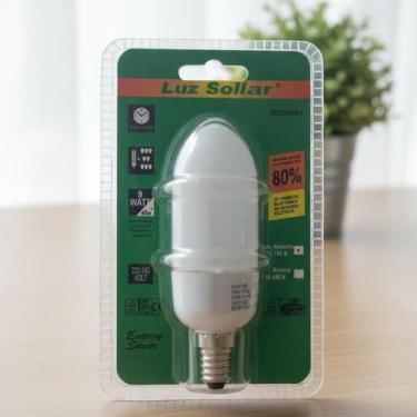 Imagem de Lâmpada Vela 9w Fluorescente Amarela 2700k soquete E-14 - GE