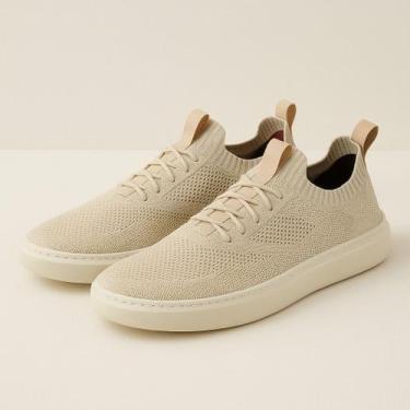 Imagem de Tênis Meia Sapatenis Masculino com Palmilha em Gel Calce Fácil Solado 