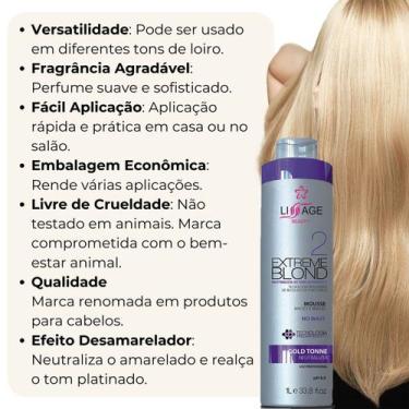 Imagem de Escova Redutora De Volume Orgânica Lissage 1l Alisante