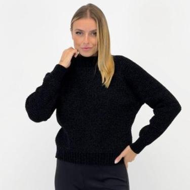 Imagem de Blusa Facinelli Tricot Gola Alta Feminina-Feminino