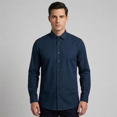 Imagem de Camisa Dudalina Slim Lisa Masculino-Masculino