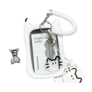 Imagem de Protetor De Crachá De Identificação De Estudante Com Orelhas De Gato P