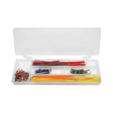 Imagem de Kit De Fios Jumper Para Protoboard Sortidos (65-840 Peças) - 14 Compri