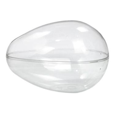 Imagem de Ovo De Páscoa Em Acrílico Grande 350g Horizontal Pacote Com 4 Peças - 