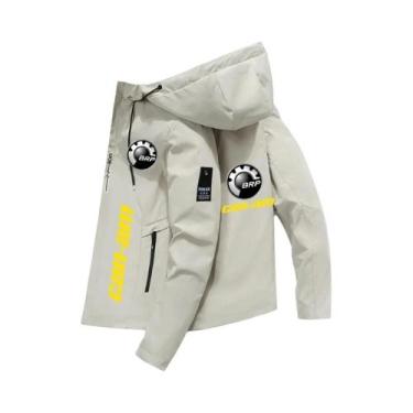 Imagem de Jaqueta Casual Masculina Com Zíper Para Trabalho, Primavera E Outono, 