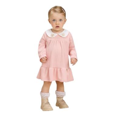 Imagem de VESTIDO MANGA LONGA URSINHA BORDADO MILLI&NINA-Feminino