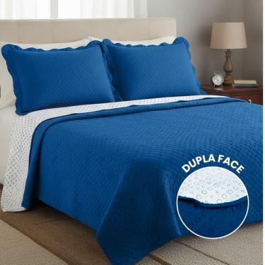 Imagem de Kit Pillow Top Ortobom 200 Fios Percal 100% Algodão Hipoalérgico Mais Cobre Leito 2 Peç...