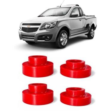 Imagem de Kit Lift Traseiro PU Elevar 5cm Completo Reforçado Montana - Borfix