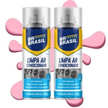 Imagem de 2 Limpa Ar Condicionado Higienizador Automotivo Universal - STORE SHAR