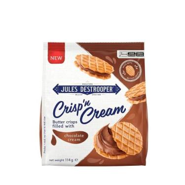 Imagem de Biscoito Amanteigado Recheado de Chocolate Jules Destrooper  114g