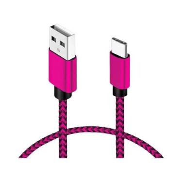 Imagem de Cabo USB a Para Tipo C De Nylon Trançado De 1M 2M 3M Com Carregamento 