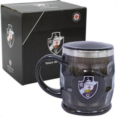 Imagem de Caneca Térmica Vasco Com Tampa 500ml Ref. QH021AZ7 - Mileno