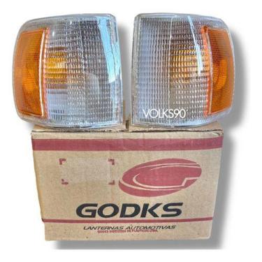 Imagem de Par Pisca Seta Gol Saveiro Parati Voyage Quadrado 91 A 1995 - godks