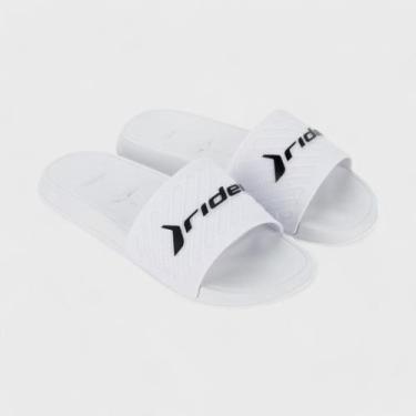 Imagem de Chinelo Rider Slide Free II, Branco, Preto, 41