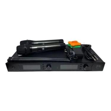 Imagem de Microfone sem fio K65 Plus Uhf Duplo Pz Audio