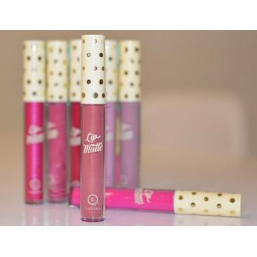 Imagem de Batom Lip Matte Latika - Alta Cobertura e Longa Duração, 25