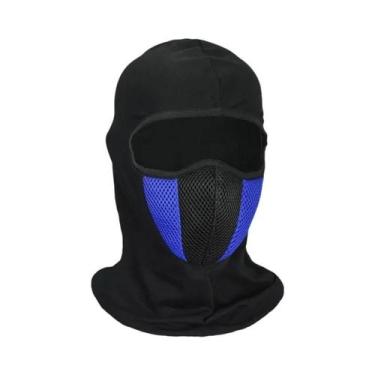 Imagem de Balaclava Masculina De Verão Respirável Para Motocicleta, Máscara Faci