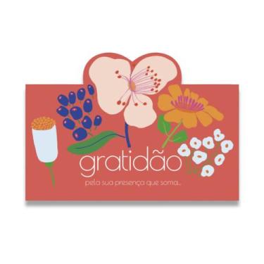 Imagem de Cartão Recorte Agradecimento Gratidão - Fina Ideia