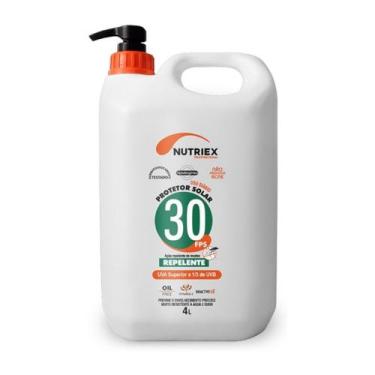 Imagem de Protetor Solar Fps 30 Corporal Com Repelente Nutriex 4L