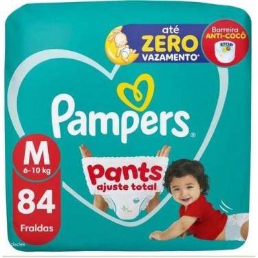 Imagem de Fralda Pampers Pants Ajuste Total Tamanho M 84 Unidades, M