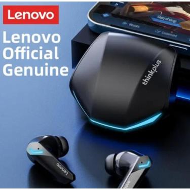 Imagem de Fone de ouvido Gamer Lenovo Gm2 Pro Bluetooth 5.3 Preto Branco origina