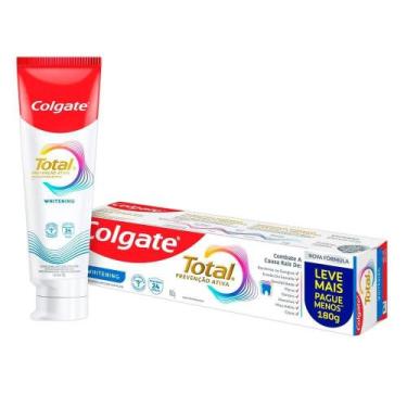 Imagem de Creme dental colgate total 12 whitening 180g
