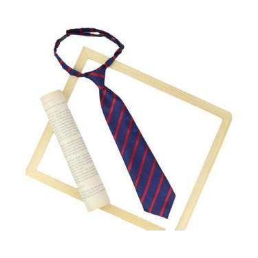 Imagem de Gravata Xadrez JK Feminina 33*6cm Estilo Japonês Para Uniforme Escolar
