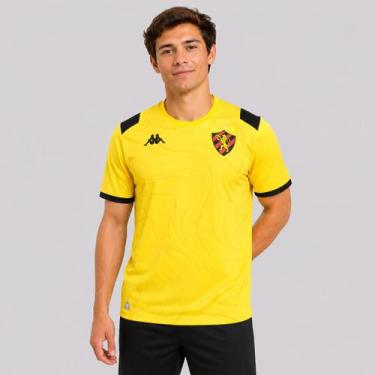 Imagem de Camisa Kappa Sport Recife 2026 Treino Amarela, M