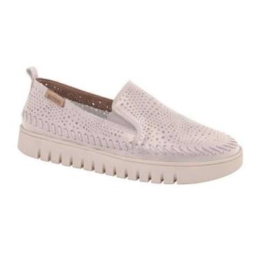 Imagem de Tênis Bottero Slip On - Feminino - Branco off - 35, Branco off, 35