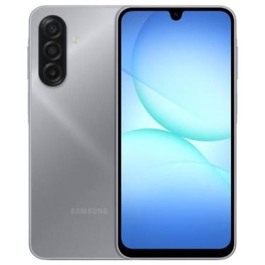 Imagem de Smartphone Samsung Galaxy A17 Cinza 128gb 4gb Ram Inteligência Artific