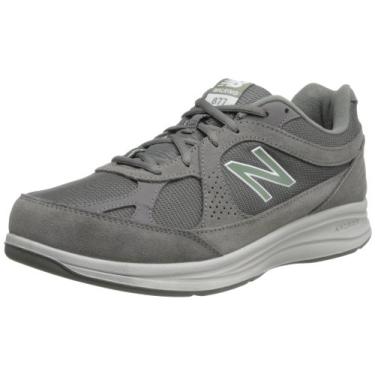 Imagem de New Balance Tênis de caminhada masculino 877 V1, Cinza/cinza, 7 Wide