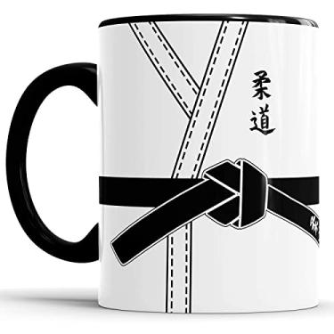 Imagem de Caneca Judô Kimono faixa preta